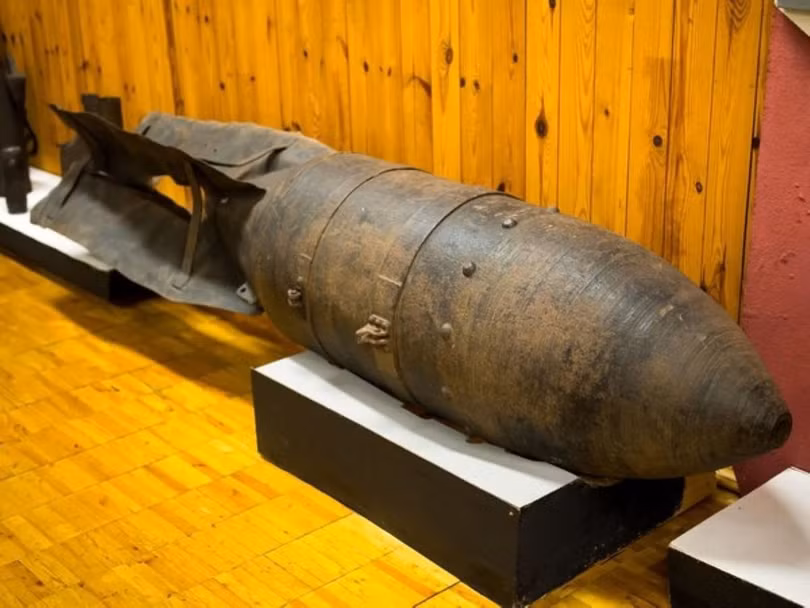 Quả bom từ thời Thế chiến thứ hai được vô hiệu hóa ở khu phố đêm của Hamburg. (Ảnh: ANI)