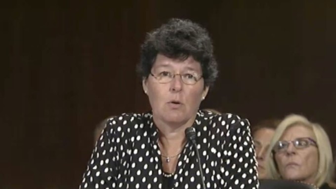 Thẩm phán liên bang Allison Burroughs. Ảnh: Ủy ban Tư pháp Thượng viện Mỹ Thẩm phán liên bang Allison Burroughs. Ảnh: Ủy ban Tư pháp Thượng viện Mỹ