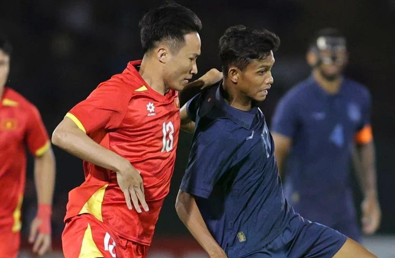 Chiến thắng trước Campuchia mang về thêm điểm số cho tuyển Việt Nam. Ảnh: Duy Hiệu.