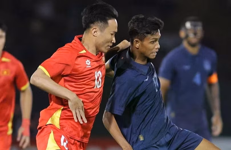 Chiến thắng trước Campuchia mang về thêm điểm số cho tuyển Việt Nam. Ảnh: Duy Hiệu.