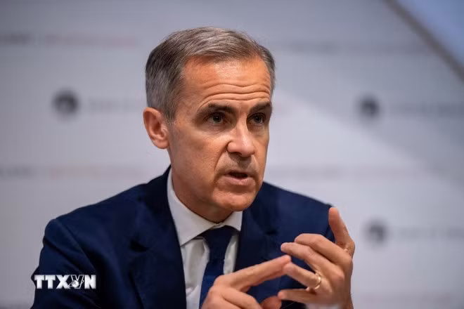 Cựu Thống đốc Ngân hàng Trung ương Canada Mark Carney. (Ảnh: AFP/TTXVN)