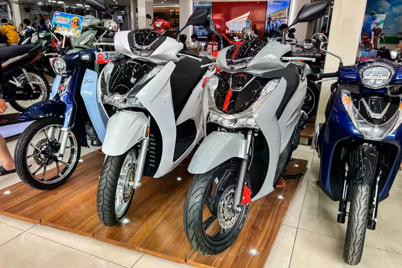 Honda SH Mode, SH không ghi nhận giảm giá tại đại lý. Ảnh: Minh Quân.