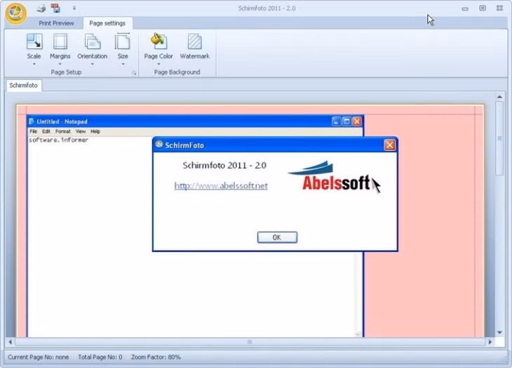 Tải và cài đặt phần mềm Schirmfoto về máy.