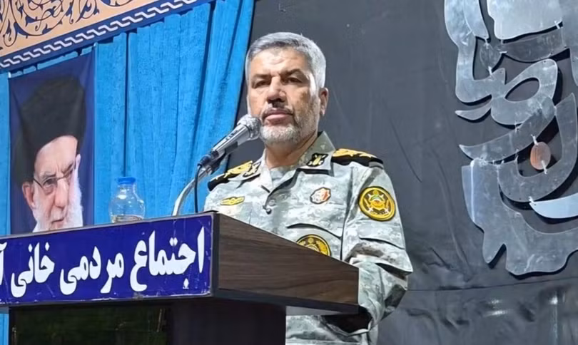 Tướng Mohammad Akraminia phát biểu tại Tehran, Iran hôm 14/7. Ảnh: IRNA