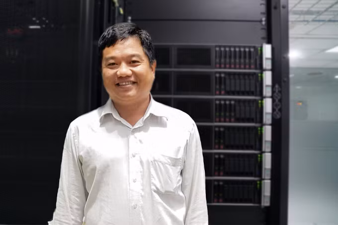 TS Thái Hoàng Chiến. Ảnh: Trường Đại học Tôn Đức Thắng