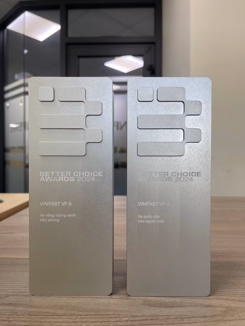 VinFast nhận 2 giải thưởng lớn tại Better Choice Awards 2024.