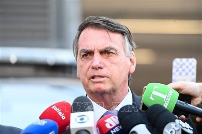 Cựu Tổng thống Brazil Jair Bolsonaro. Ảnh tư liệu: Getty Images/ TTXVN