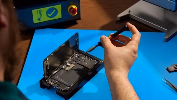 Mang iPhone đến trung tâm sửa chữa uy tín