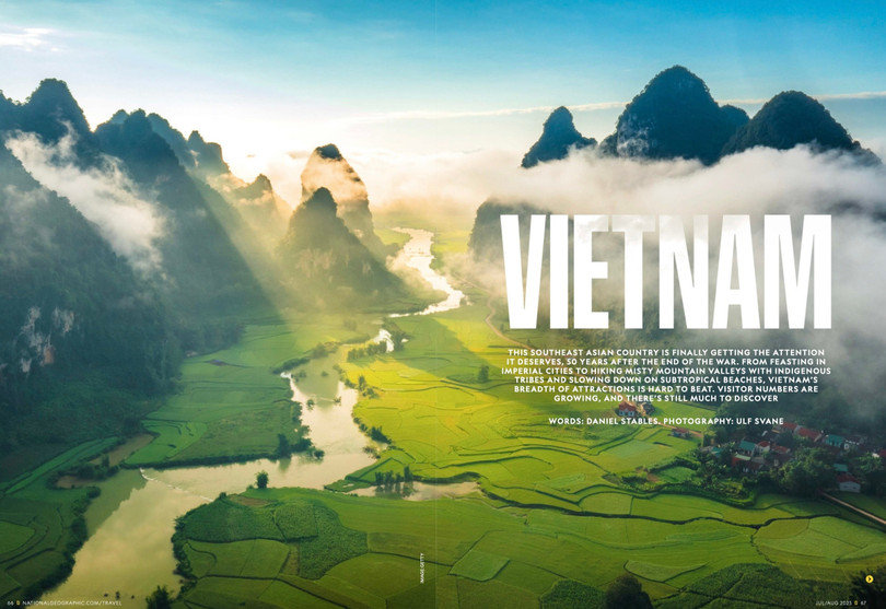 Trang số 66 bắt đầu hành trình khám phá Việt Nam trong ấn phẩm. Trang số 66 bắt đầu hành trình khám phá Việt Nam trong ấn phẩm.