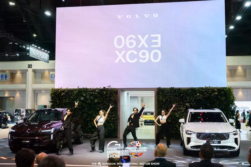 Volvo giới thiệu EX90 và XC90 facelift tại BIMS 2025. Ảnh: BIMS.