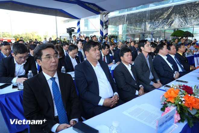 Quang cảnh buổi lễ khai trương. (Ảnh: Thanh Phong/Vietnam+)
