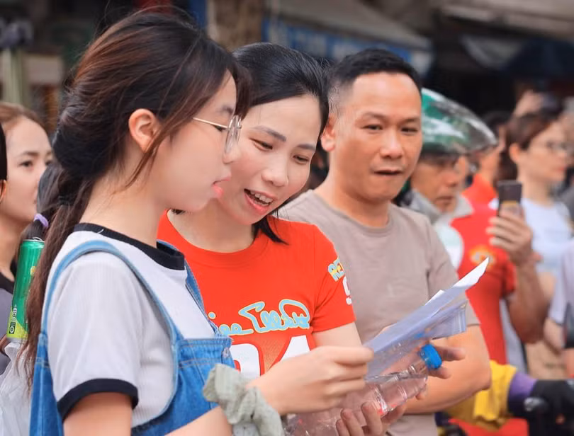 Thí sinh dự thi Tốt nghiệp Trung học phổ thông. (Ảnh: PV/Vietnam+)