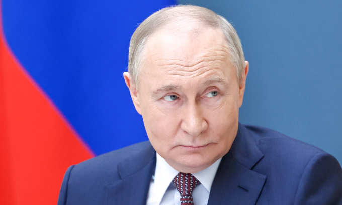 Tổng thống Nga Vladimir Putin tại thủ đô Moskva hôm 13/5. Ảnh: AFP Tổng thống Nga Vladimir Putin tại thủ đô Moskva hôm 13/5. Ảnh: AFP