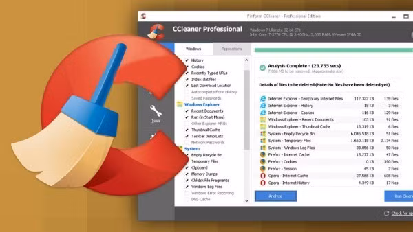 Chọn công cụ xóa tệp rác tối ưu hóa