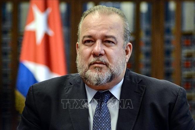Thủ tướng Cuba Manuel Marrero. Ảnh: TTXVN phát Thủ tướng Cuba Manuel Marrero. Ảnh: TTXVN phát