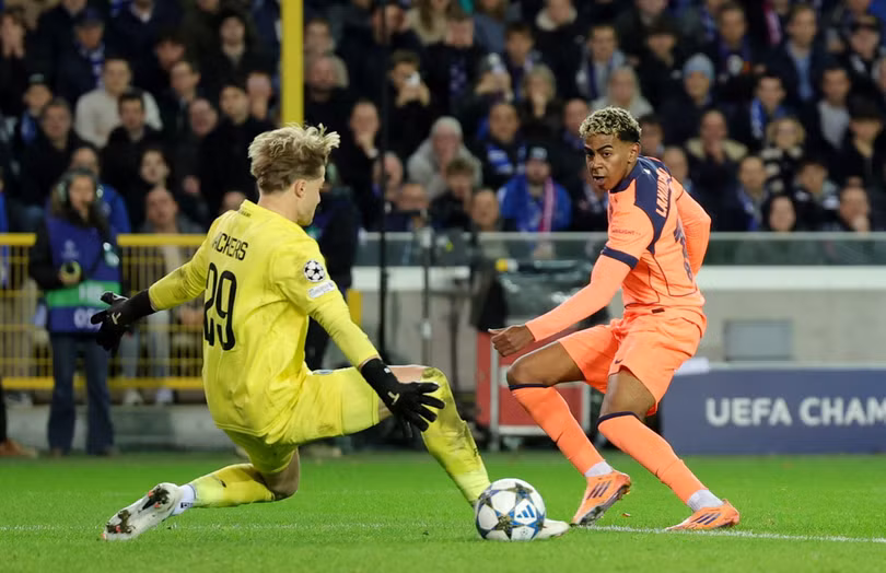 Lần đầu tiên sau gần nửa năm, Yamal mới ghi bàn trong 2 trận chính thức liên tiếp.