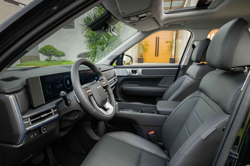 Cần số dạng núm xoay tích hợp sau vô lăng