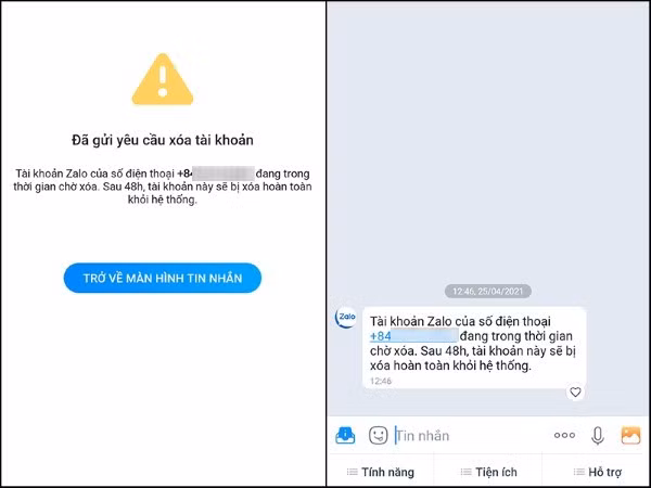 Xác nhận mật khẩu và nhập mã OTP