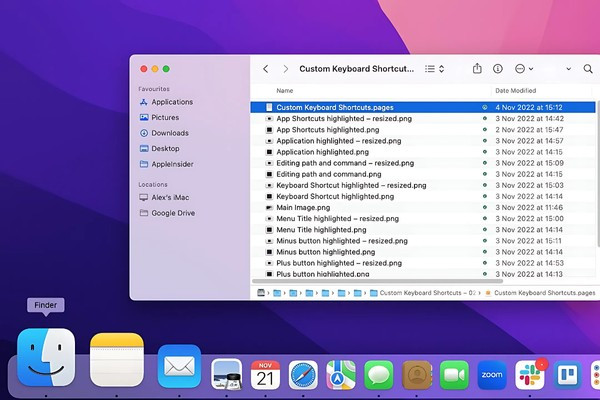 Mở Finder trên Macbook Mở Finder trên Macbook