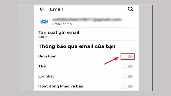 Tắt những thông báo Facebook không cần thiết