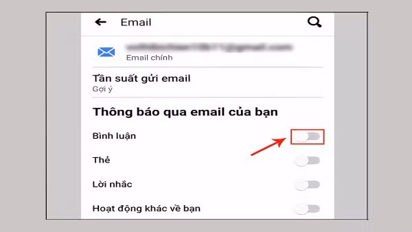 Tắt những thông báo Facebook không cần thiết