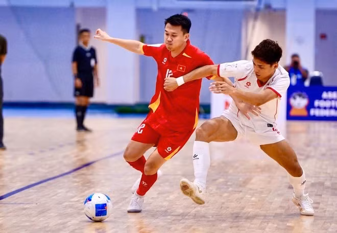 Tuyển Việt Nam thi đấu áp đảo trước Myanmar. (Nguồn: VFF)