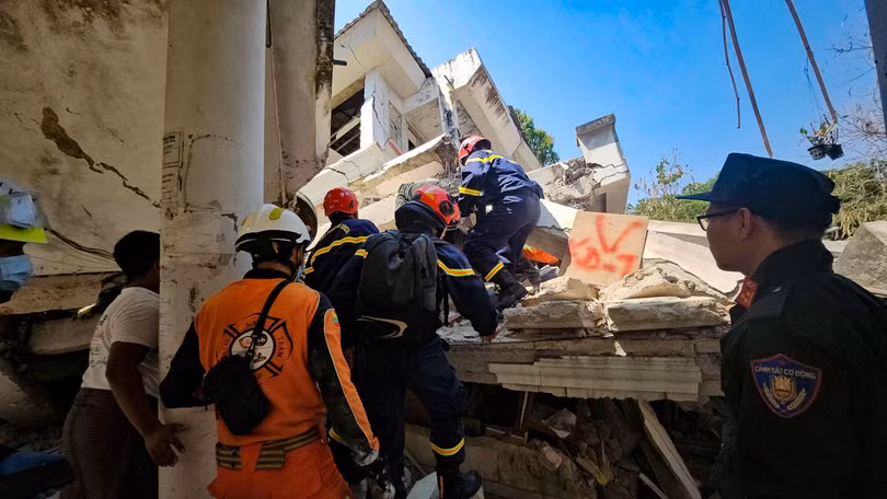 Hiện trường ngôi nhà số 2367 Khu dân cư Balathidi tại Zabuthiri.