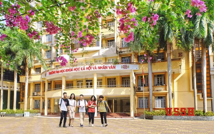 Trường Đại học Khoa học Xã hội và Nhân văn, Đại học Quốc gia Hà Nội. Ảnh: USSH