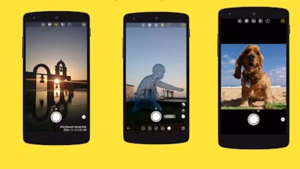 Ứng dụng SnapTime: Silent Stamp Camera