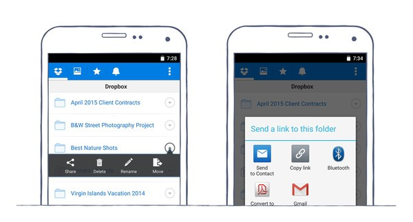 Cách chuyển dữ liệu từ Android sang iPhone bằng Dropbox được nhiều người lựa chọn Cách chuyển dữ liệu từ Android sang iPhone bằng Dropbox được nhiều người lựa chọn