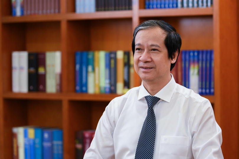 Minister of Education and Training Nguyen Kim Son. (Photo: PV/Vietnam+) Bộ trưởng Bộ Giáo dục và Đào tạo Nguyễn Kim Sơn. (Ảnh: PV/Vietnam+)
