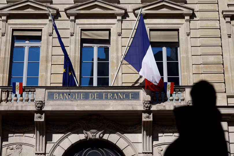 Ngân hàng Trung ương Pháp - Banque de France - trụ sở tại Paris (Pháp). Ảnh: Reuters.