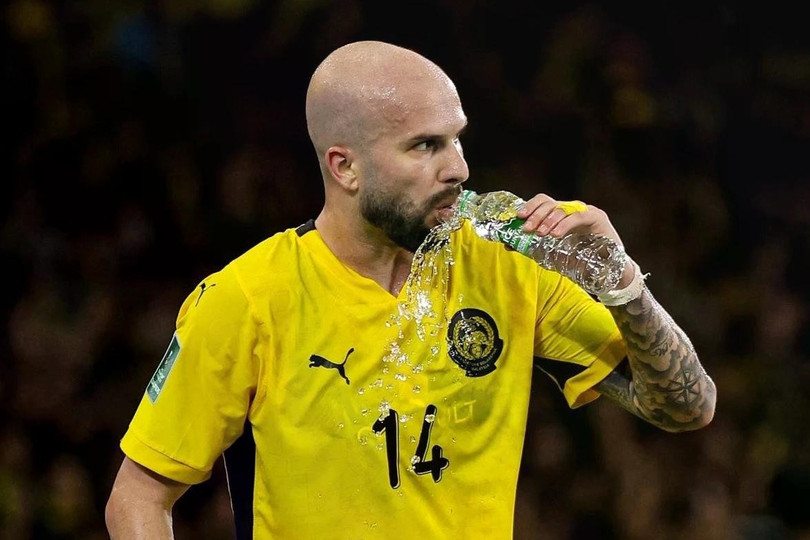 Joao Figueiredo là một trong những cầu thủ nhập tịch đẳng cấp nhất của Malaysia. Ảnh: Malaysia NT. Joao Figueiredo là một trong những cầu thủ nhập tịch đẳng cấp nhất của Malaysia. Ảnh: Malaysia NT.