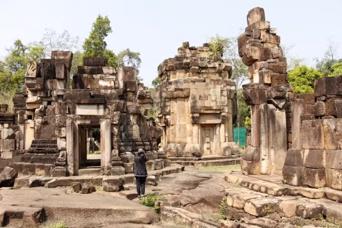 Đền Ta Muen tại biên giới Thái Lan - Campuchia. Ảnh: The Nation