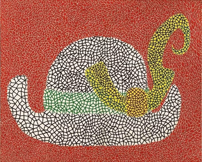 Bức tranh "Hat", kích thước 131x162 cm. Ảnh: Sotheby's