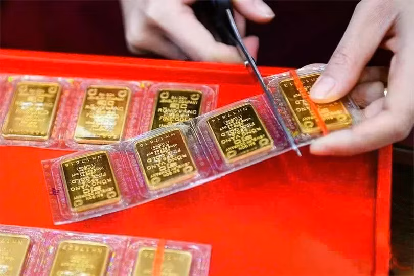 Giá vàng chiều nay 23/8/2024. Ảnh minh họa.