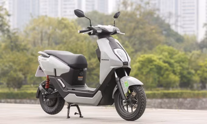 ICON e:, mẫu xe máy điện đầu tiên của Honda mở bán tại Việt Nam. Ảnh: Lương Dũng