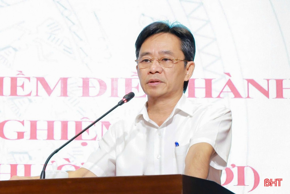 Phó Bí thư Thường trực Tỉnh ủy Trần Thế Dũng phát biểu chỉ đạo hội nghị. bqbht_br_5c8342e4f0b647e81ea7.jpg