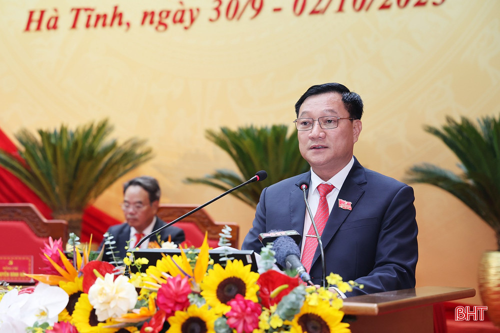 Đại biểu Trần Hoài Đức trình bày tham luận. bqbht_br_tran-hoai-duc.jpg