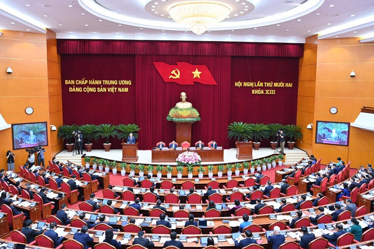 Quang cảnh hội nghị. (Ảnh: ĐĂNG KHOA) Quang cảnh hội nghị. (Ảnh: ĐĂNG KHOA)