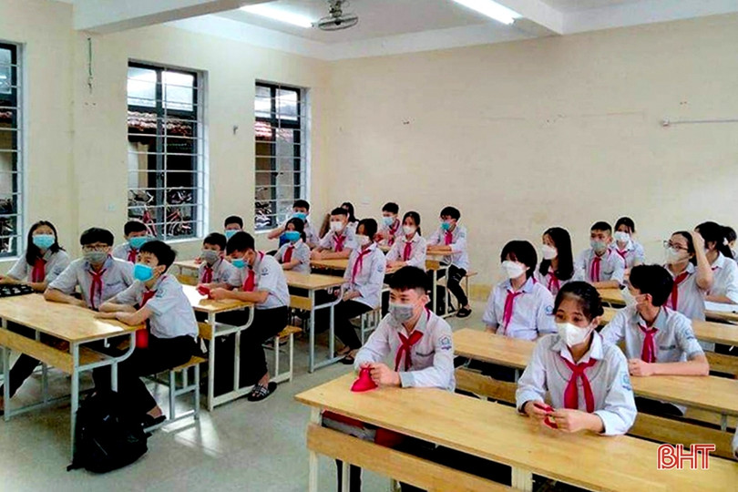 Ngày đến trường đầu tiên trong năm học mới tại Hà Tĩnh