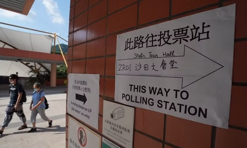 Người Hong Kong lần đầu bỏ phiếu sau cải cách bầu cử