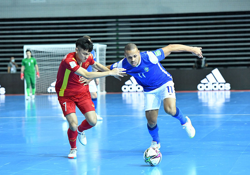 Kết quả ĐT futsal Việt Nam 1-9 ĐT futsal Brazil: Đối thủ quá đẳng cấp