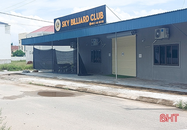 Chủ quán bi-a thứ 3 ở Can Lộc bị phạt do vi phạm quy định phòng dịch