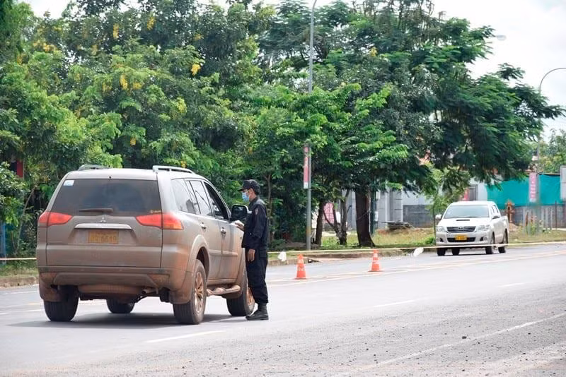 Số ca nhiễm cộng đồng tại Thủ đô Vientiane - Lào cao nhất từ trước tới nay