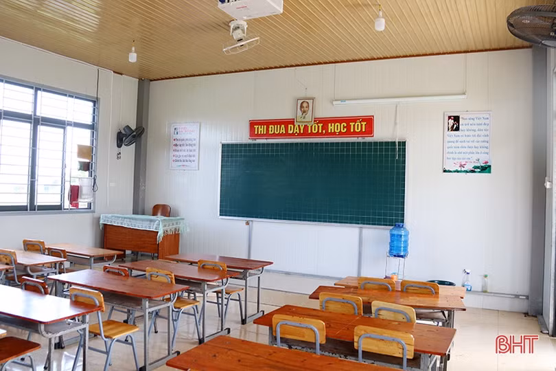 Các trường học TX Kỳ Anh hoàn tất công tác chuẩn bị dạy học trực tiếp