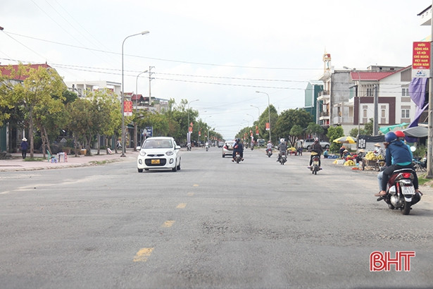 Chi 157 tỷ đồng “thay áo mới” tuyến đường nối Lộc Hà - TP Hà Tĩnh