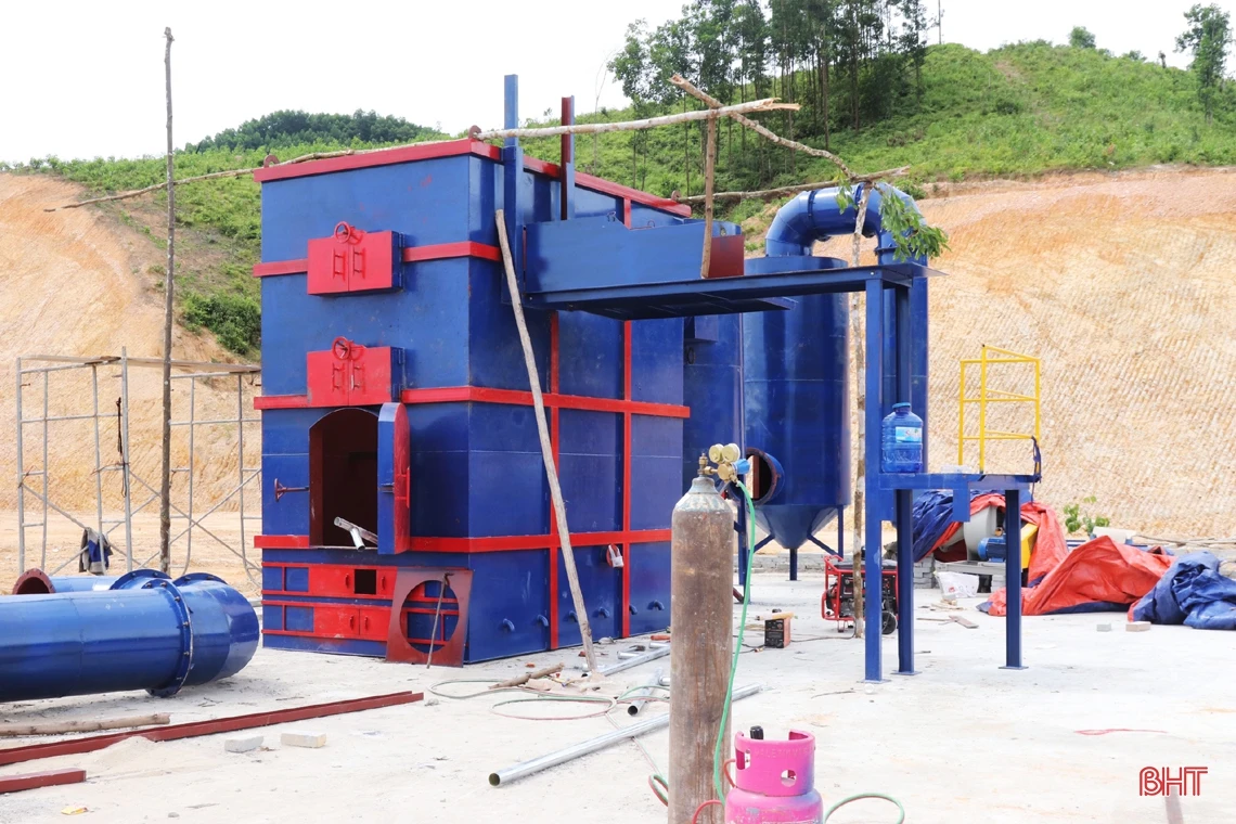 Đưa khu xử lý rác thải huyện Vũ Quang vào vận hành từ tháng 9/2022