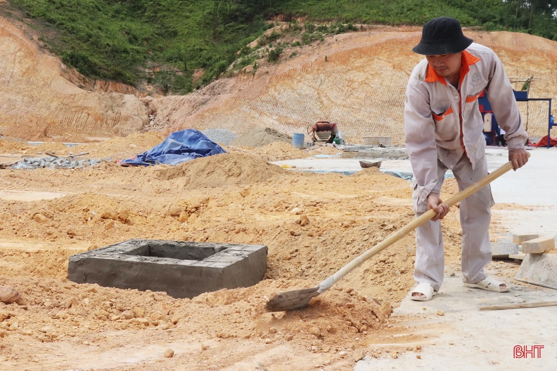 Đưa khu xử lý rác thải huyện Vũ Quang vào vận hành từ tháng 9/2022