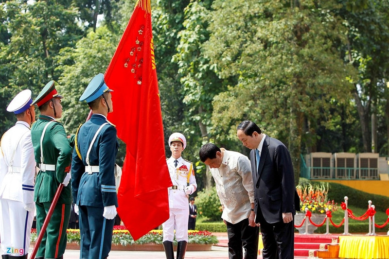 chu tich nuoc tran dai quang tiep tong thong philippines